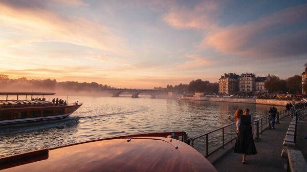 Découvrez les meilleures croisières romantiques sur la Seine