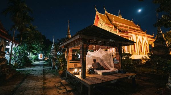 Pourquoi passer une nuit dans un temple en Thaïlande ?